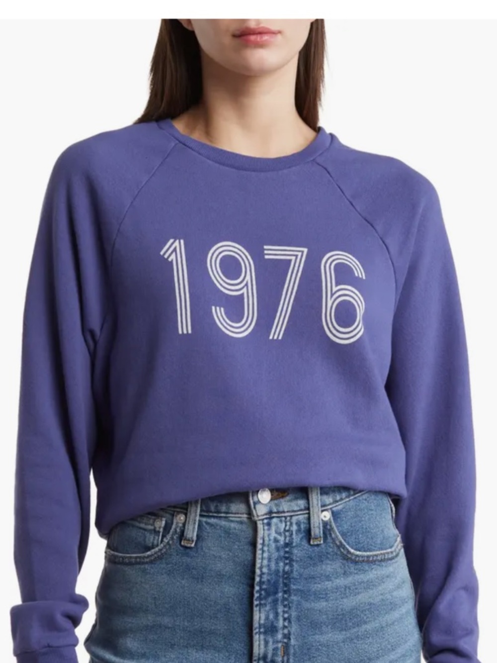Marine Layer  '1976' Graphic Crewneck Sweatshirt - Women